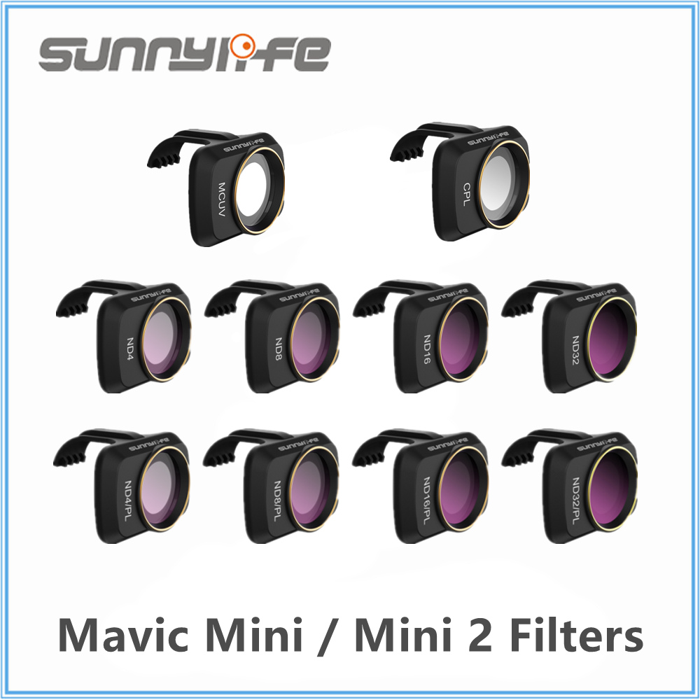 DJI Mavic Mini 2 Filter UV CPL ND4 ND8 ND16 ND32 ND/PL 4 8 16 32 Camera Lens Filter Accessories for DJI Mavic Mini 1 / SE