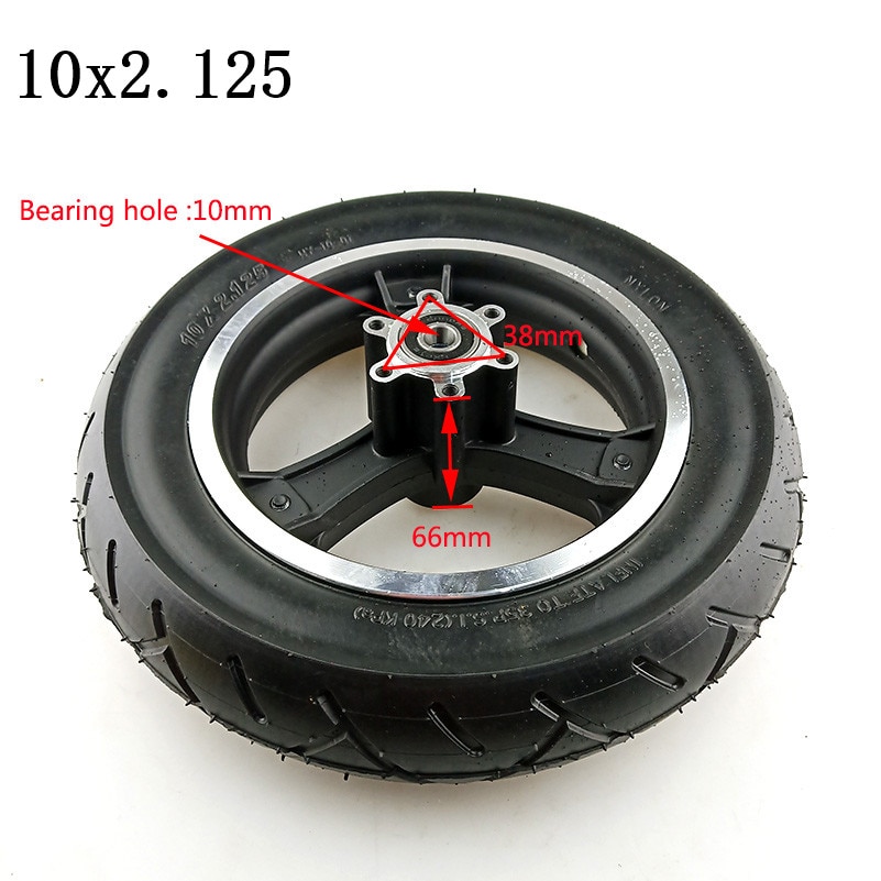10x2.125 Wheel Rim 10 Inch Scooter Wheel Hub Alumn... – Grandado