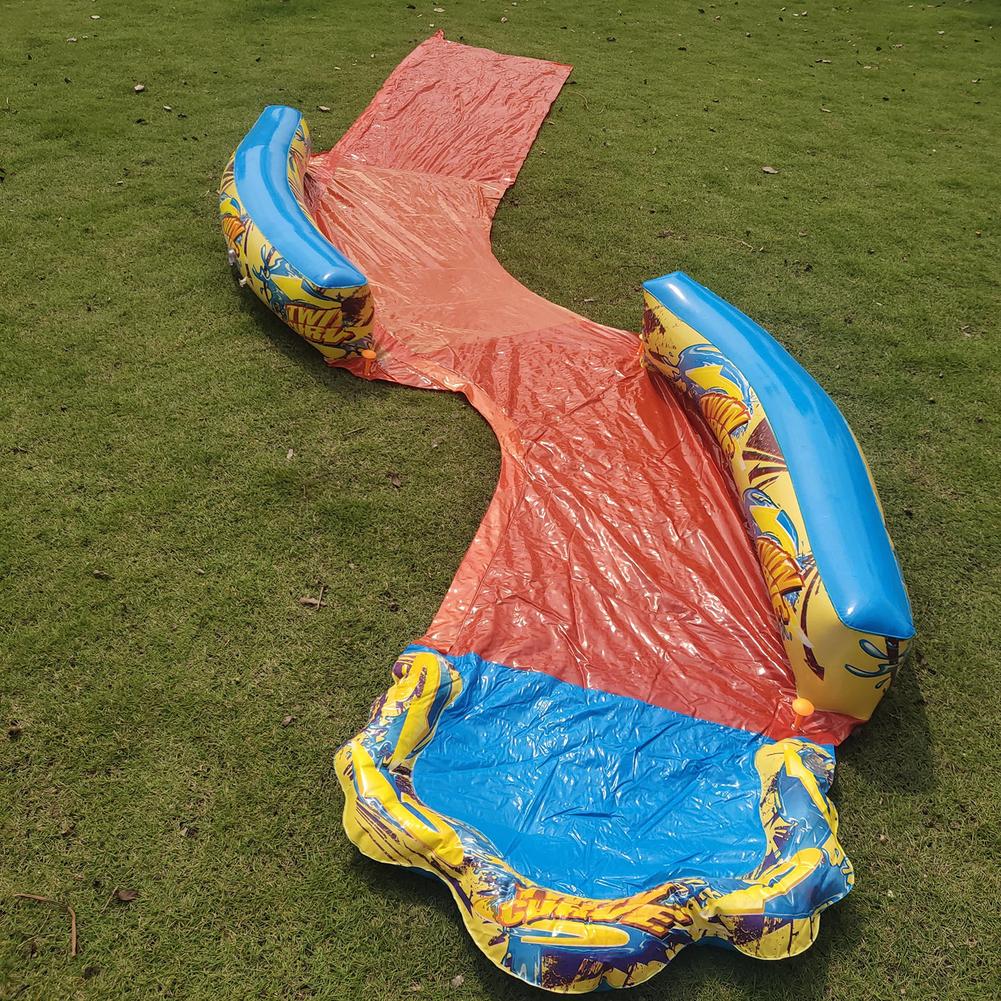 Opblaasbare Spelen Centrum Water Slide Zwembaden Gazon Glijbanen Zwembaden Kinderen Zwembad Outdoor Achtertuin Gazon Water Games Speelgoed
