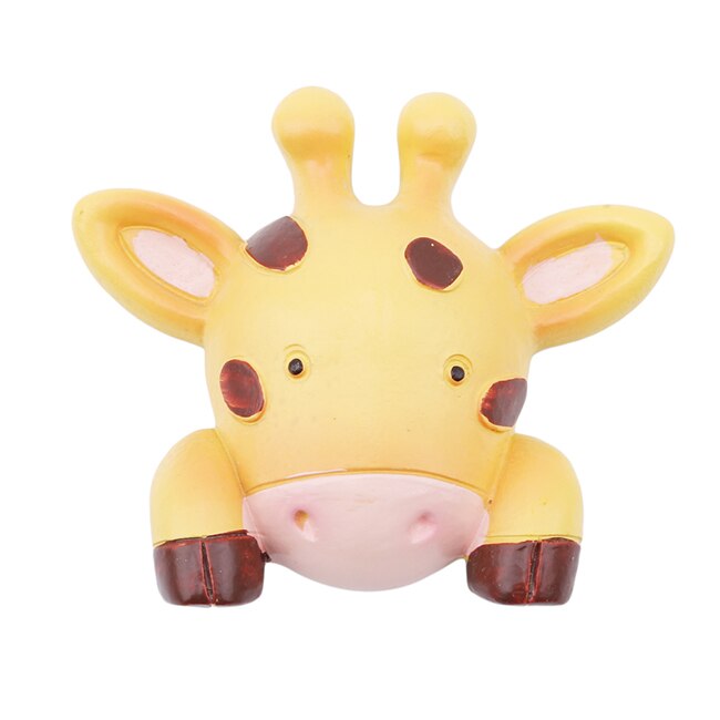 Pig Tiger Animal Shape Cartoon Socket Protective Cover Bathroom Toilet Kids Room Decoration Switch Decal Sticker Home Decoration: Giraffe