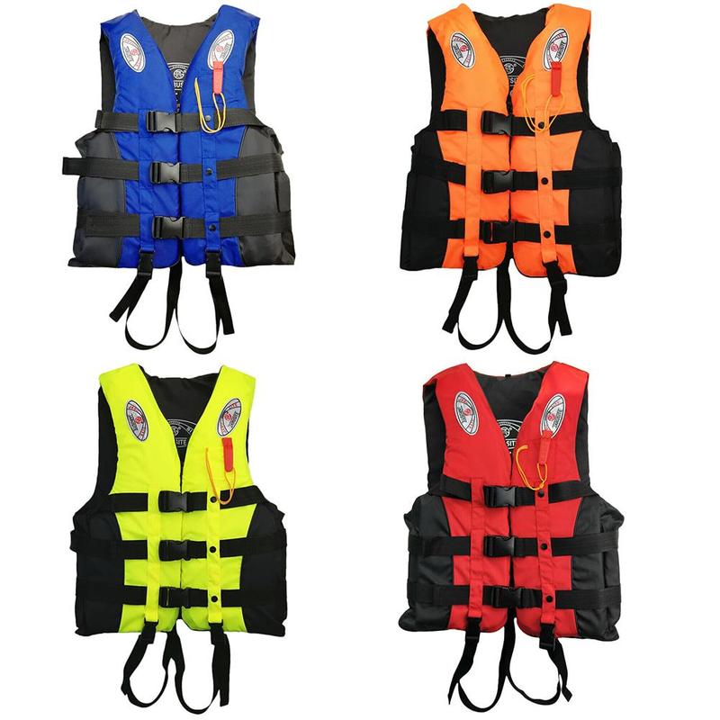 Adults Life-jacket Aid Vest Kayak Ski Buoyancy Fishing Surfing Watersport Swimming Universal Boat Boating Windsurfing X7T6