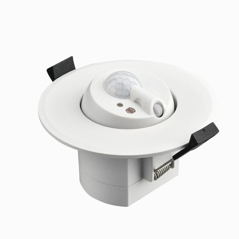 Tuya Smart ZigBee Ceiling-mounted Smart Human Presence Sensor Human Body Motion Detection Sensor Smart Home APP-key Control: Default Title