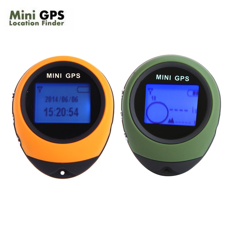 PG03 MINI Schlüsselbund GPS Handheld Navigation USB Aufladbare Locator Tracker mit Kompass Für Outdoor Travel Klettern