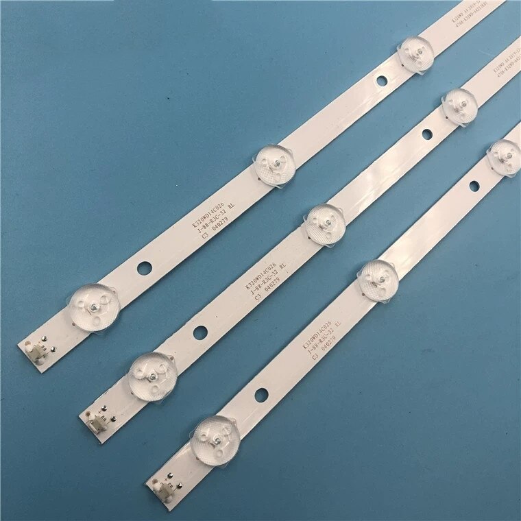 3pcs x 32 inch LED TV Backlight Strips 4708-K320WD-A4213K01 K32WD for TCL LE32D8800 screen K320WD8