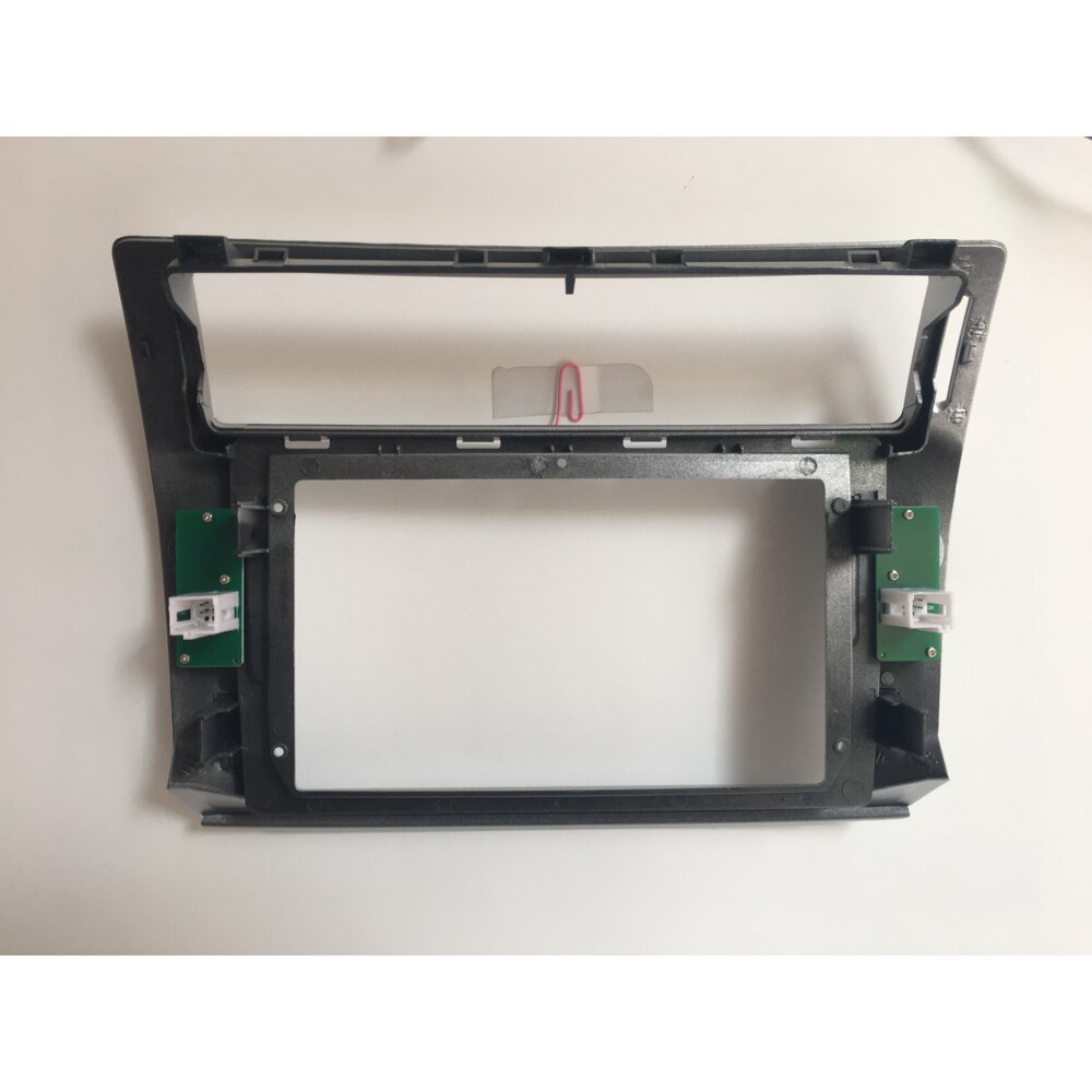 Kit de montage de lecteur GPS | Cadre de l'autoradio 2 Din 7/9 pouces pour Citroen C4 c-triomphe c-quatre 204, kit de montage de lecteur GPS DVD de voiture, accessoires de voiture