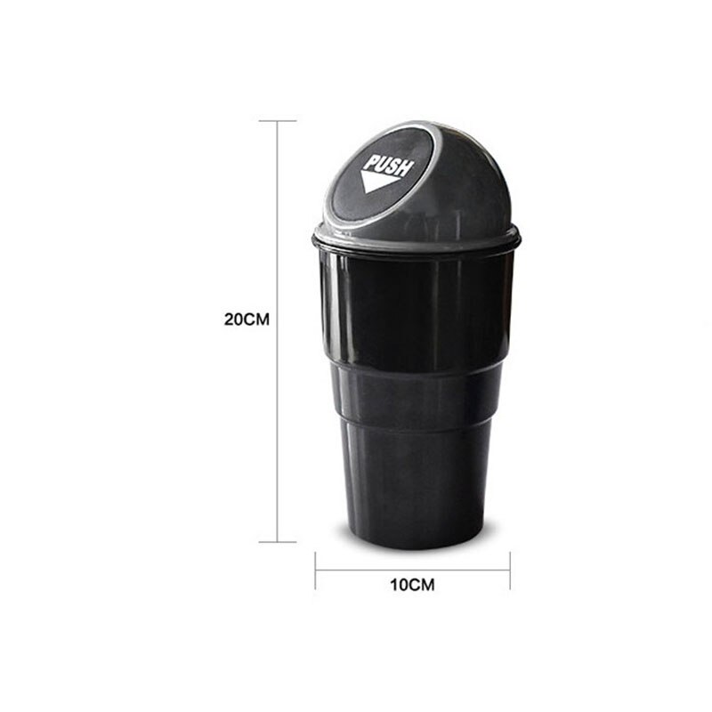 Cenicero de Cubo de basura para coche, Cenicero de basura, papelera de decoración para coche, caja para basura, Cenicero