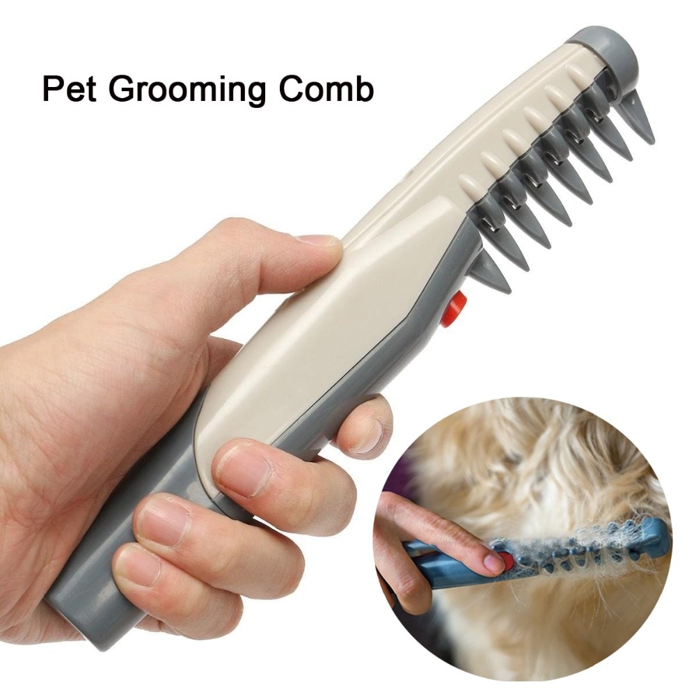 Elektrisk kæledyr hundpleje kam kattehår trimmer knude ud fjerne måtter tangles værktøj leverer pleje kat børste til hunde