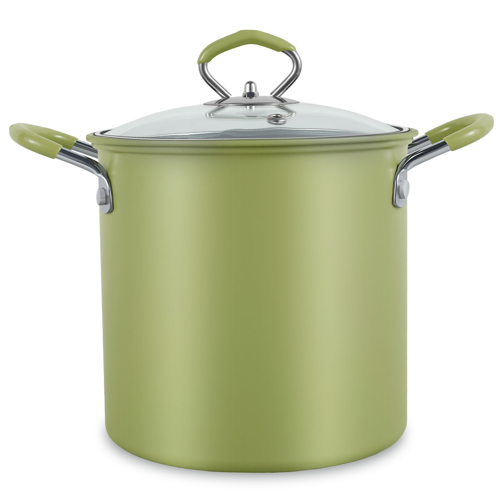 Olla para freidora, olla para freír pequeña de acero inoxidable Tempura japonesa, con escurridor de aceite, olla de acero inoxidable 304: YELLOW