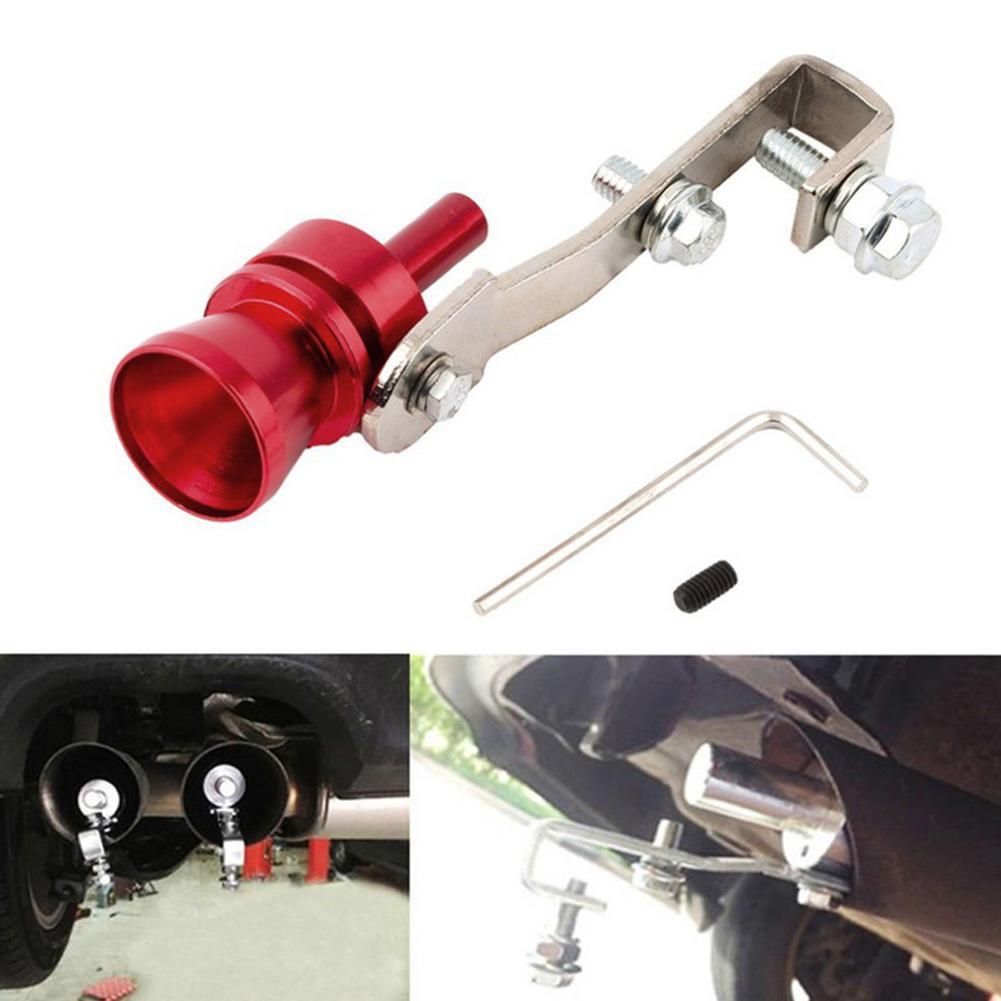 Silbato de sonido Turbo Universal para coche, simulador de tubo de sonido, silenciador de escape automático, accesorios de dispositivo de reajuste de vehículo, silbato Turbo