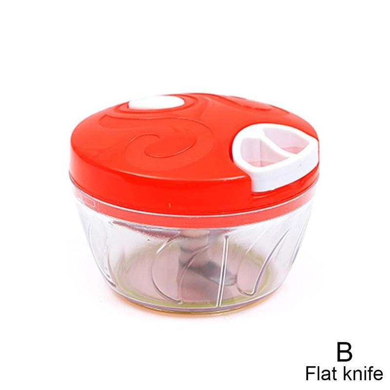 Manual Fruit Vegetable Chopper Hand Twist Pull Food Cutter Shredder Nuts Cutter Grinder Onion Mincer Garlic Kitchen Accesso E9C4