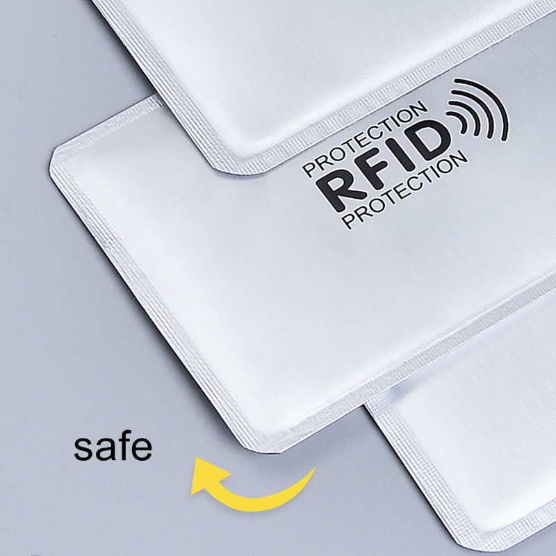 Anti Rfid Kaarthouder Nfc Blokkeren Reader Lock Id Bank Kaarthouder Case Bescherming Metalen Credit Card Case Aluminium