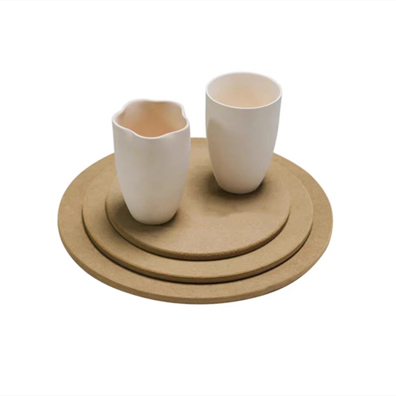 Tablero de densidad de cerámica, placa de compresión de secado, mesa de arena, modelo, placa inferior, losa de dibujo para hornear, 15/25/30CM