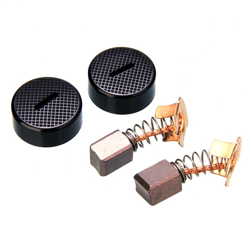 2 * Carbon Brush W/ Cap Onderdelen Past Voor Cb-430 BGA450 BGA452 DGA452 GA400 Serie