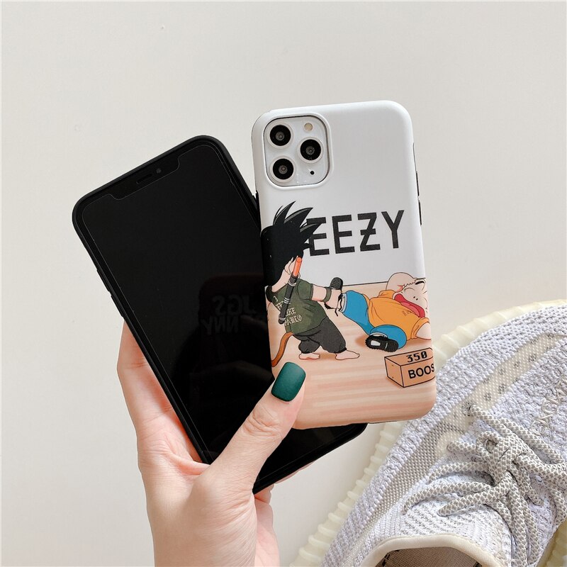 Custodia per telefono Dragon fashion carina per iphone 12 11 Pro X XS XR MAX 7 8 plus scatola da scarpe di lusso boost 350 cover in silicone morbido coque