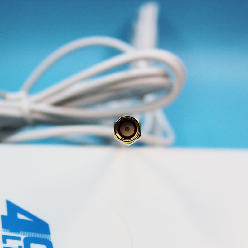 700-2600mhz 3g 4g Lte External Booster Panel Antenna 4G LTE MIMO 2X SMA Connector + 2M For 3g 4g Huawei Router Modem