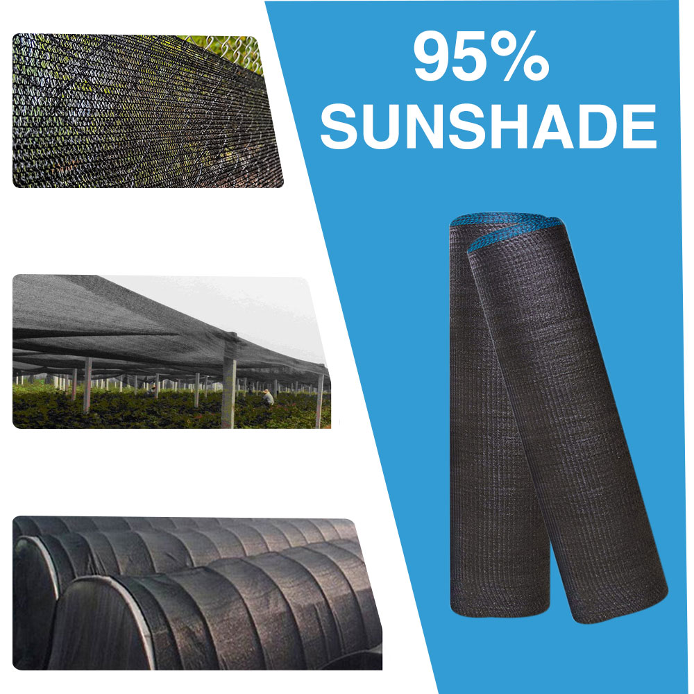Gewächshaus Sonnenschutz Netz HDPE Schatten Stoff für Gartenzaun Ansicht Brise Bauernhof Pflanzen Abdeckung Schatten Membran draussen Schattierung Segel