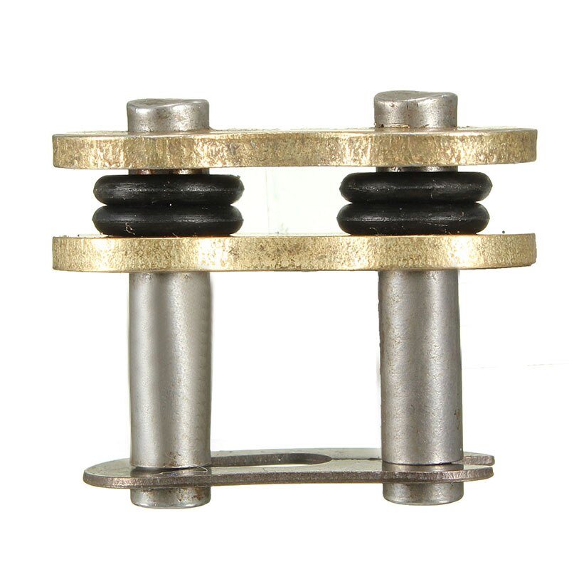 Motorfiets crossmotor 530h zware ketting gouden verbindingsschakels met o-ring motorkettingverbindingsclip slot voor atv
