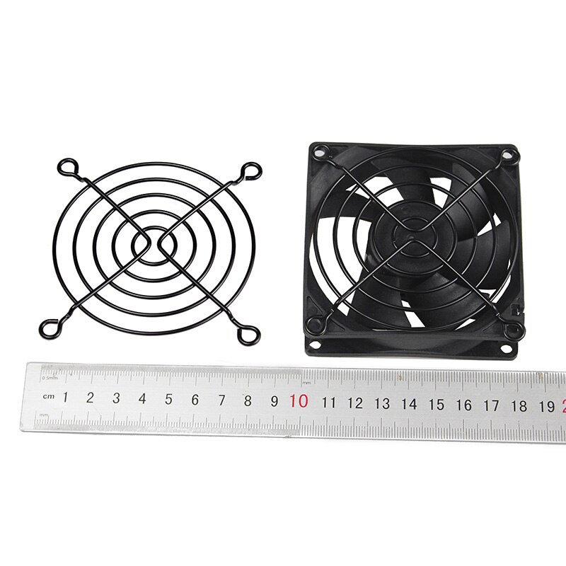 20 Pieces 80mm Fan Grills 80x80mm Metal Protector For 80mm Fans Computer Case Iron Mesh for Fan Protection