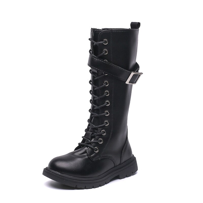 Stivali lunghi per bambini ragazze ginocchio moda calzini per bambini stivali da neve scarpe da ginnastica per bambini autunno inverno principessa scarpe sportivo per ragazze