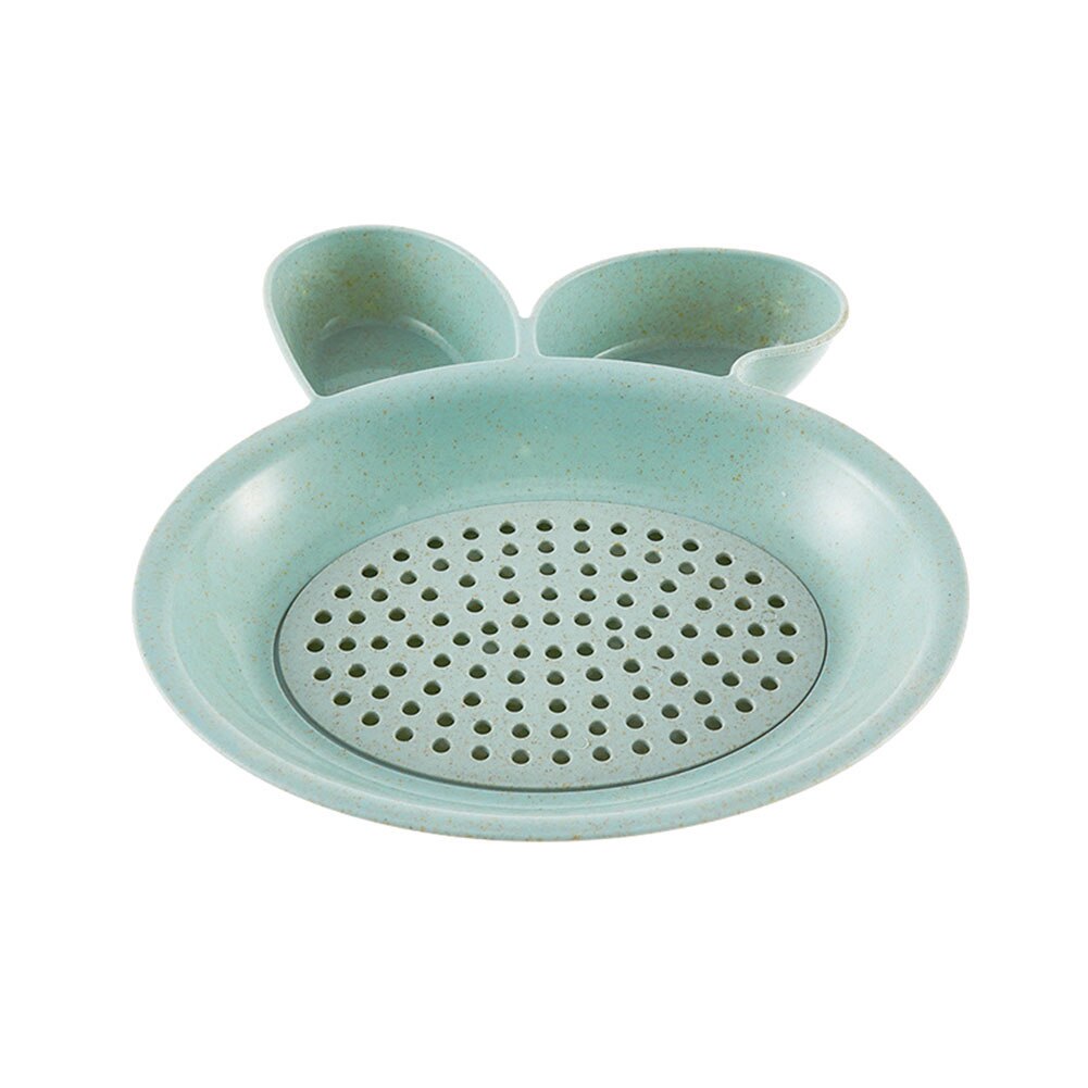 2 kpl kaksikerroksinen nyytien valutuslautanen dippilautanen tarjoilukulho: Sininen