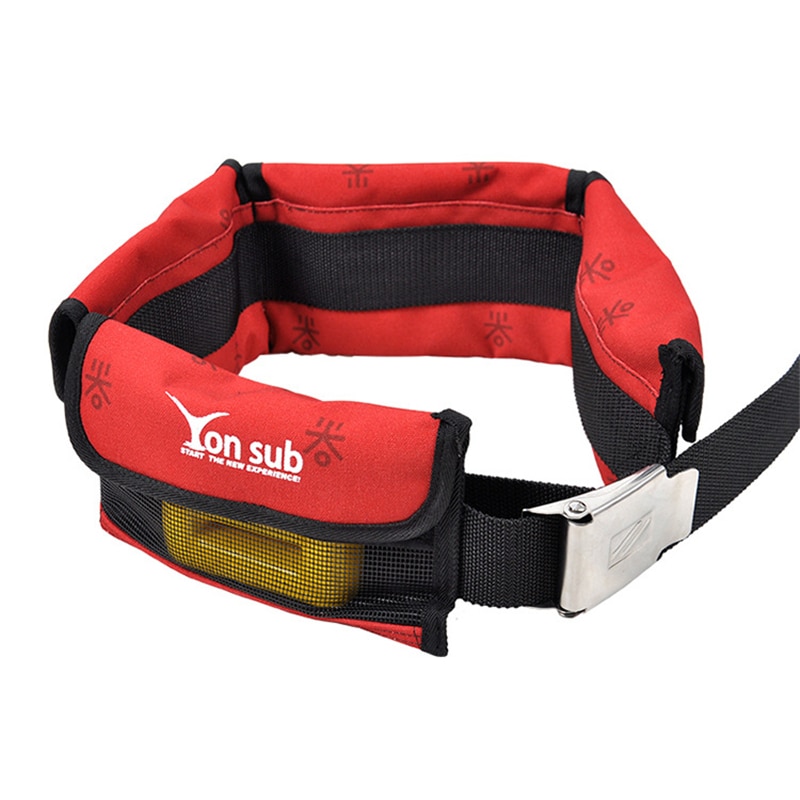 Bolsa de cinturón de peso para submarinismo, pesca submarina, cinturón de peso de repuesto con hebilla de acero inoxidable de liberación rápida, accesorios de buceo