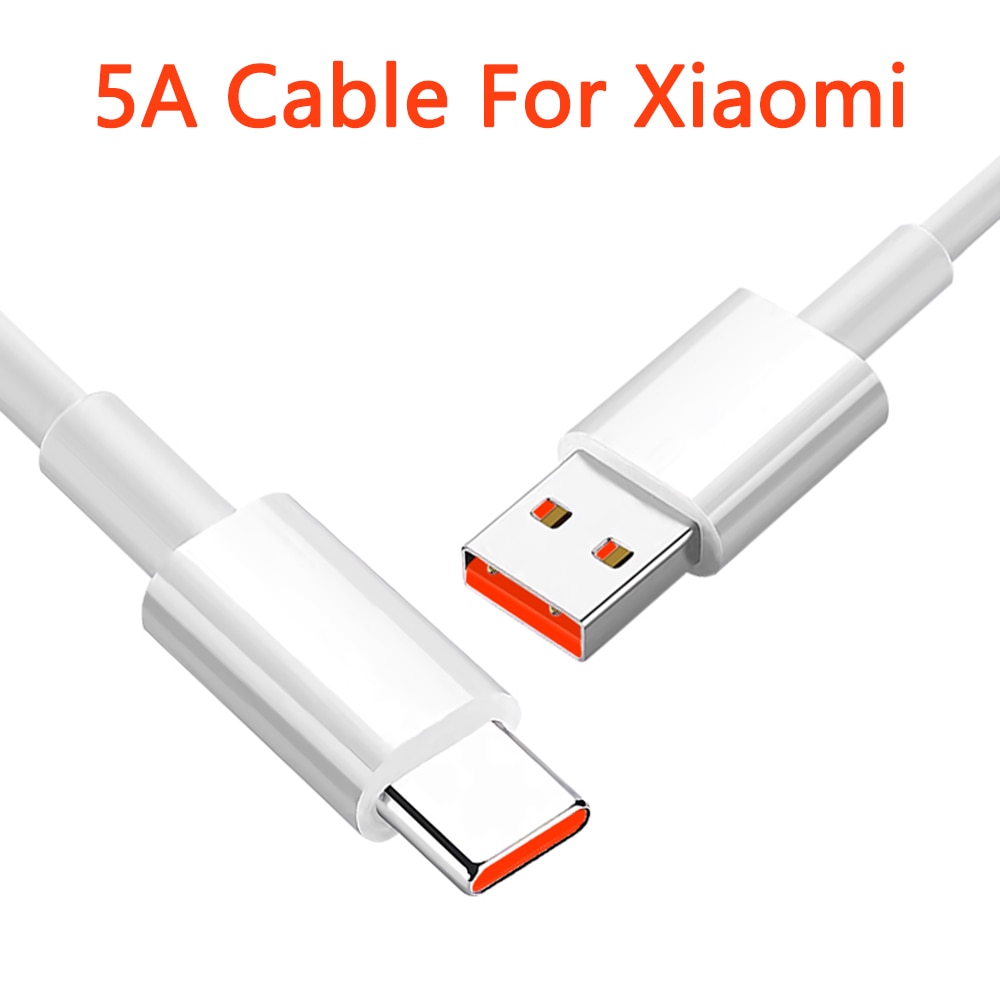 5A Turbo Charging USB Type C Cable For Xiaomi Redmi K30 Ultra 10X Pro K30 Pro Note 9 Pro Max K30S Pro Poco X2 phone