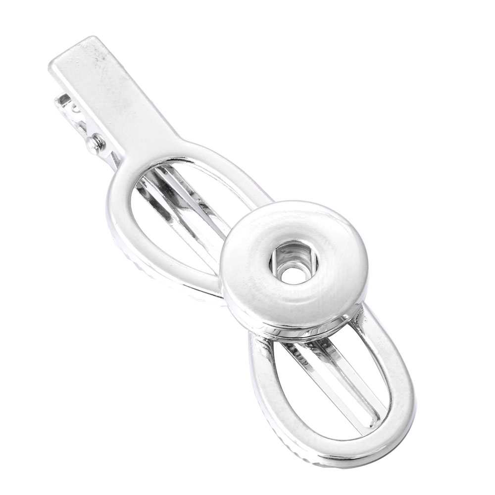 Snap Sieraden Trendy Snap Charm Broche voor Vrouwen Mannen Fit 18mm Metal Charms Button Snaps DIY Sieraden Fitting: Puur Goud Kleur