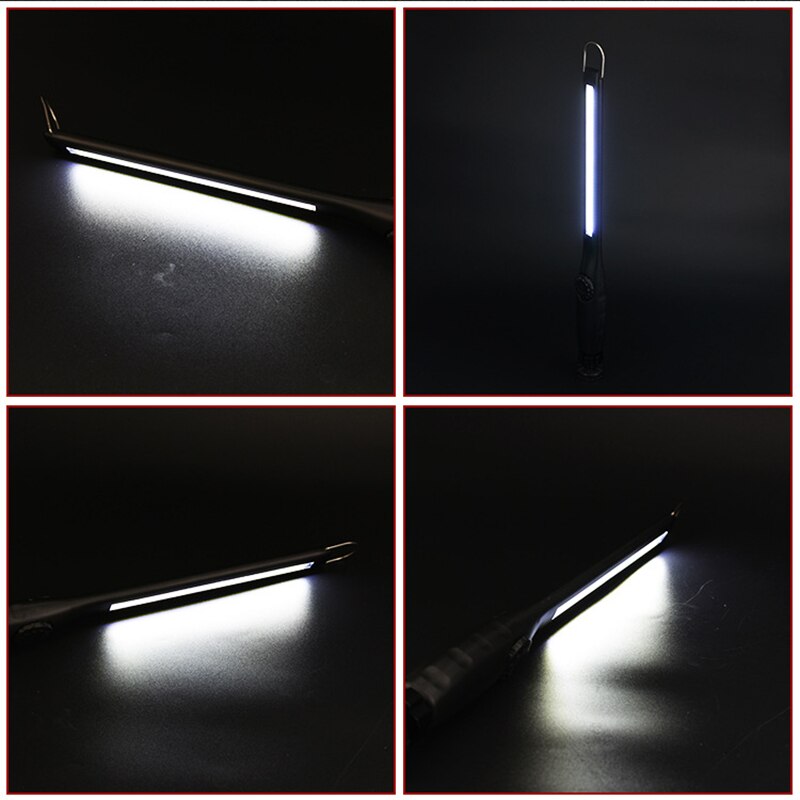 Multifunctionele COB lichten USB powered outdoor camping lamp werk licht knipperen met adsorptie auto reparatie noodverlichting – Grandado