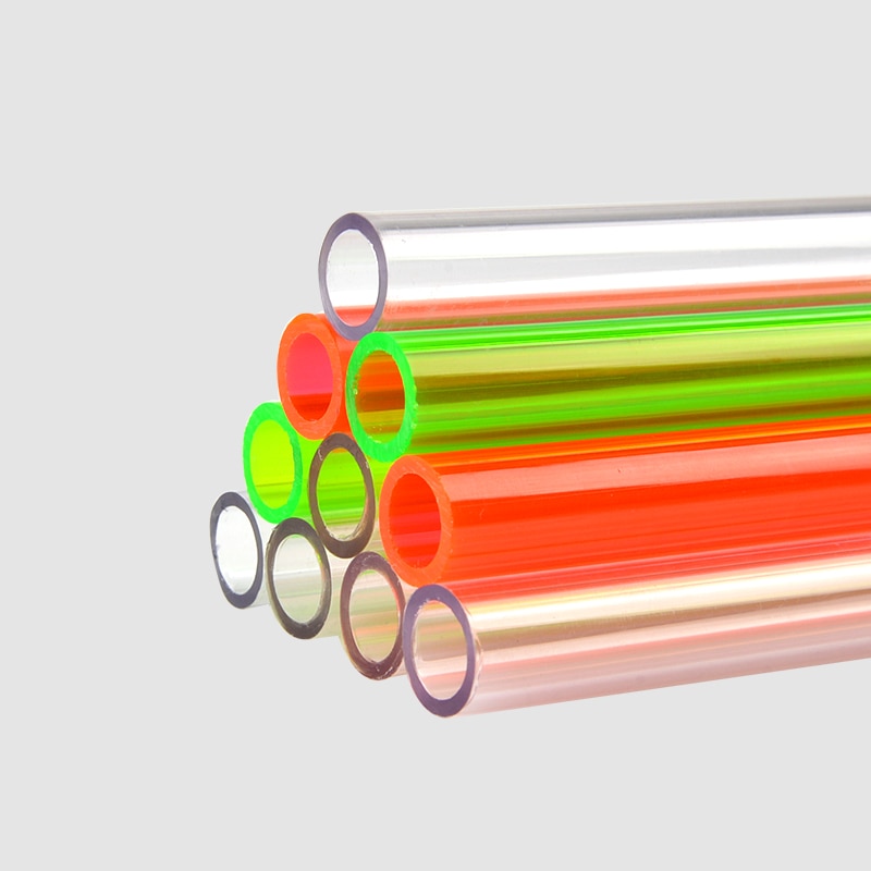 Syscooling water cooling hard tube colorful PETG tube ID 10mm OD 14 mm length 50cm used for PC water cooling