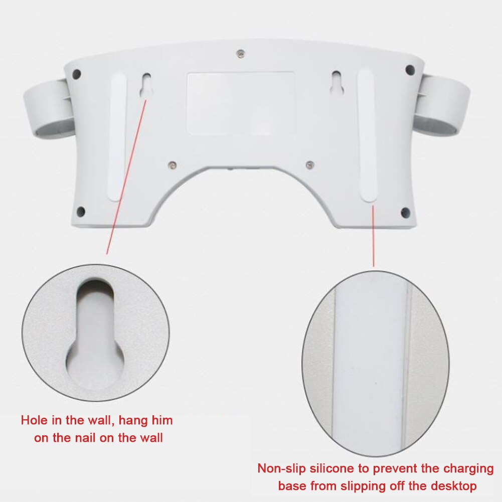 VR Glasses Charger Kits for Oculus Quest 2 VR Headset Charger Station Magnetic Desktop Charging Dock Kit