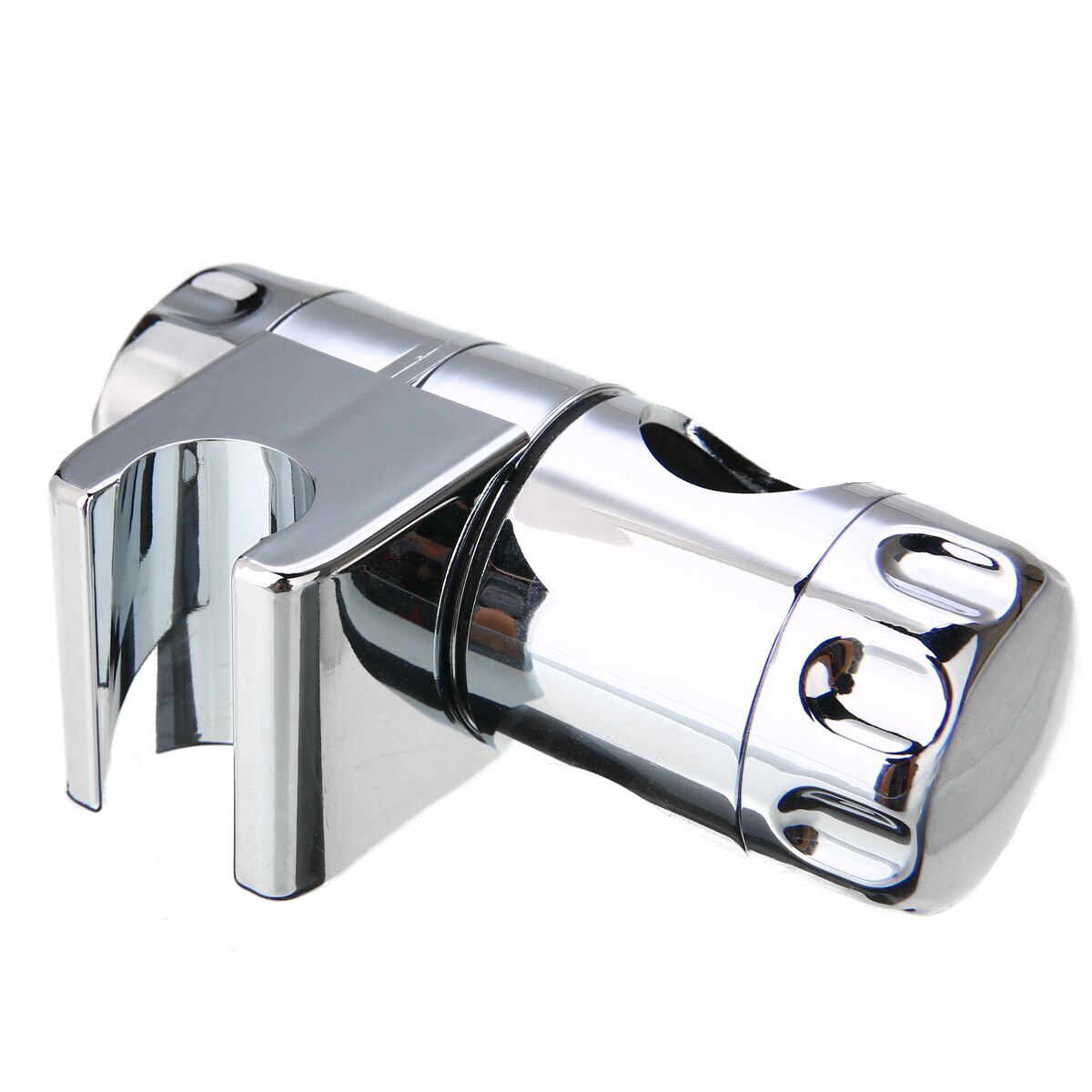 Bruser beslag brusehoved holder 19-22mm krom bruser hoved holder skinne skyder klemme justerbar badeværelse tilbehør