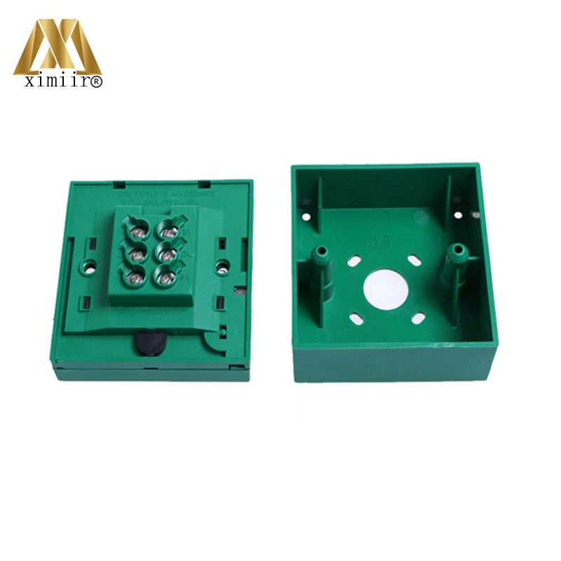 Emergency switch exit button door release glass break alarm button for access control system E20C