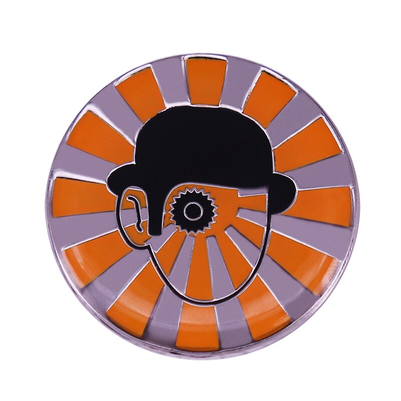 A Clockwork Orange Pin Badge Ultra Violence Droog Film Brooch: 06
