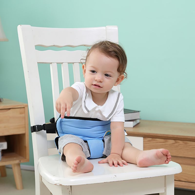 Arnés de silla de bebé para cinturón de seguridad, funda de trona portátil para niños pequeños, correas ajustables, cinturón para caminar, novedad de