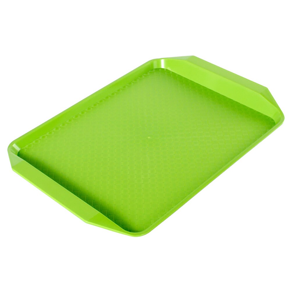 Bandeja de comida 1 Uds., bandeja de cafetería, bandeja de Café estándar, bandeja de servicio de cafetería, superficie Rectangular antideslizante de 17 pulgadas por 12 pulgadas