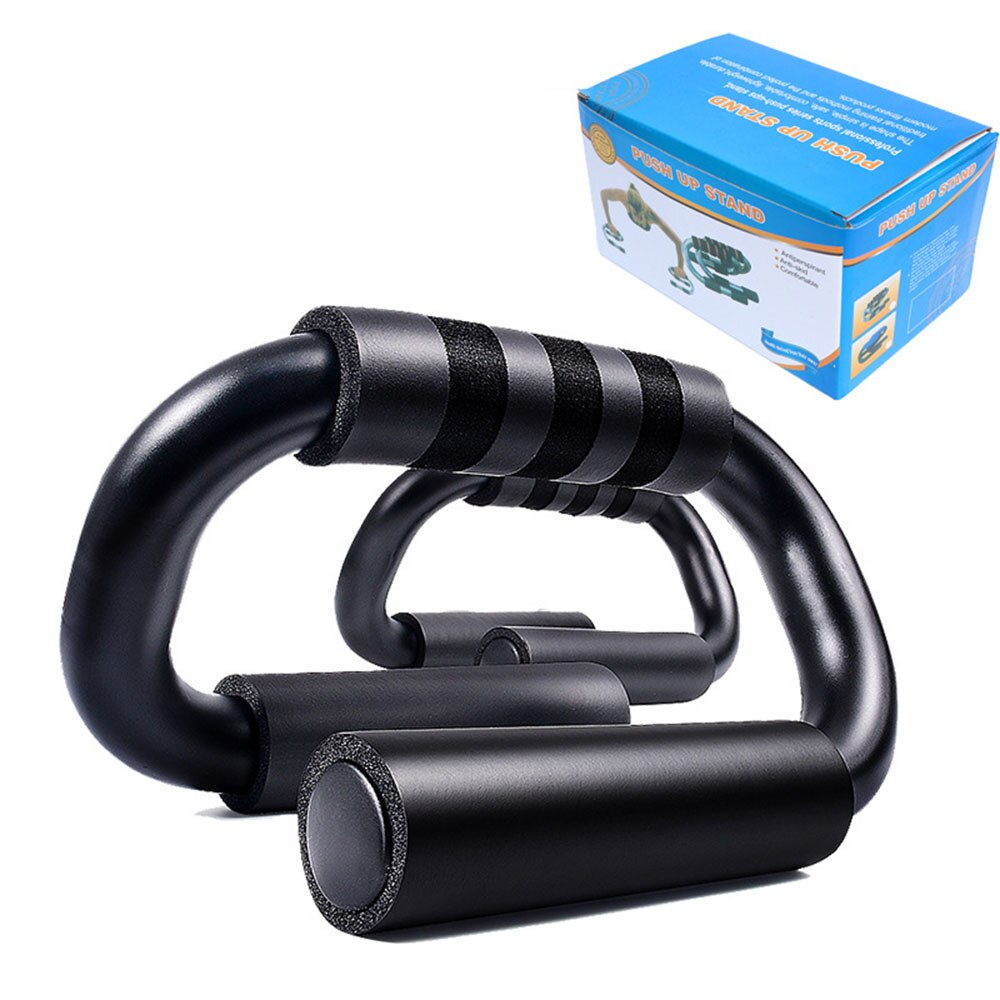 S Type Push Ups Stands Hand Bar Home Fitness Gym Equipment Hand Bar push-up Rack Gym Bars Home Gym Push up Bars Exercise Bar