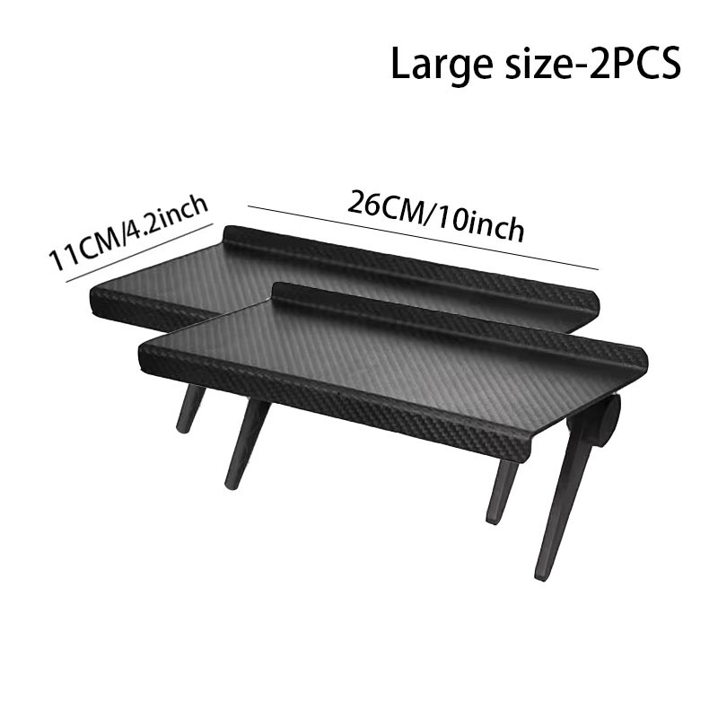 Adjustable TV Screen Top Storage Shelf Computer Monitor Screen Top Storage Rack TV Media Box Router Shelf Rack Home Organizer: Blue