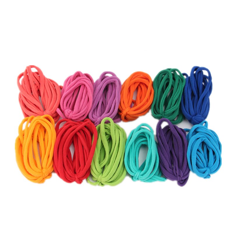 Creatieve Diy Speelgoed Touw Loop Breien Elastische Touw Weefgetouw Speelgoed Handgemaakte Weven Speelgoed Voor Meisje Speelgoed: 12 color