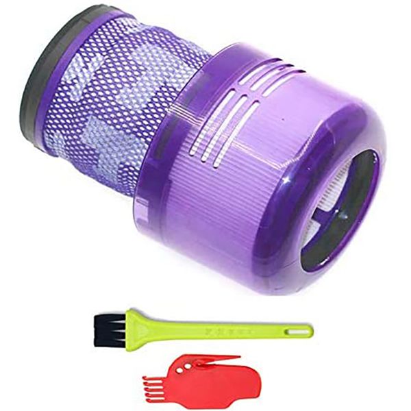 Per Dyson V12 SV20 V11 SV14 SV15 V10 SV12 aspirapolvere-cestino della polvere filtro superiore anello di tenuta accessorio di ricambio filtri parte: Arancia