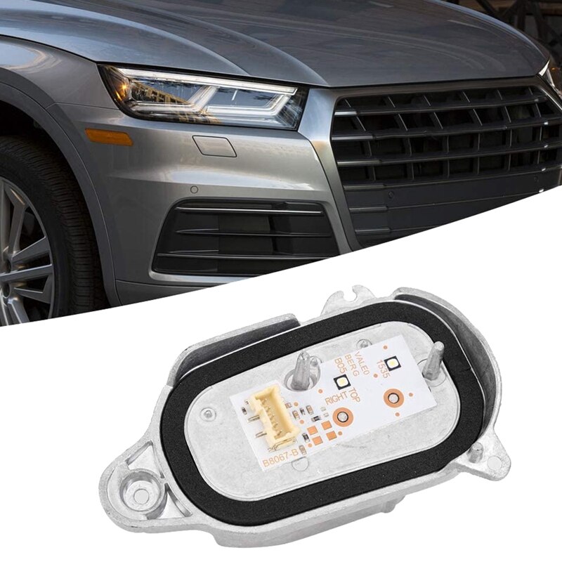 Til - q5 forlygter i højre side led drl kørelys kørelys kørestyringsmodul enhed 8 r 0941476b