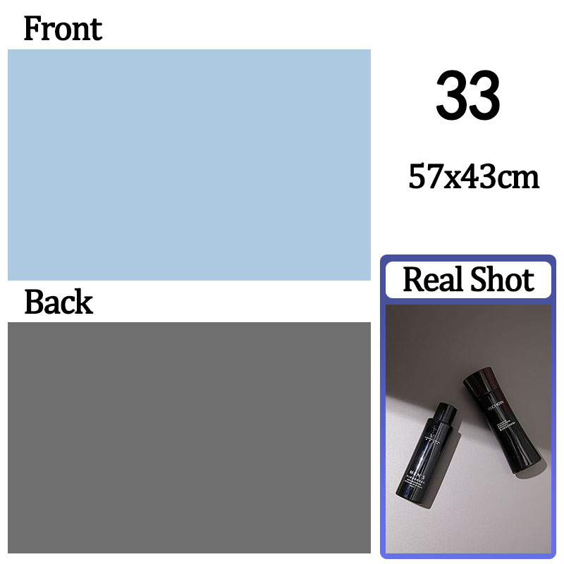Cenários fotográficos papel de parede 57*43cm 2 lados cor sólida fundo adereços de papel para estúdio fotográfico produto de sessão cosméticos: Esmeralda