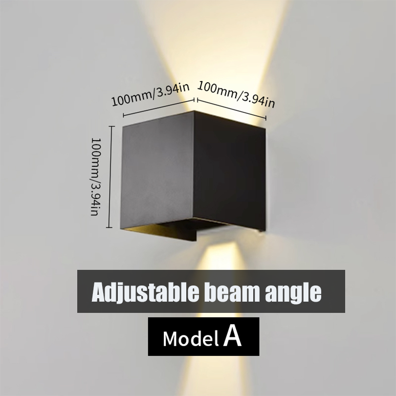 Outdoor Wandlamp Waterdicht IP66 12W 6W LED Wandlamp Blaker Balkon Tuin Decoratie Verlichting Lamp AC85-265V Home verlichting: Warm White / 4W