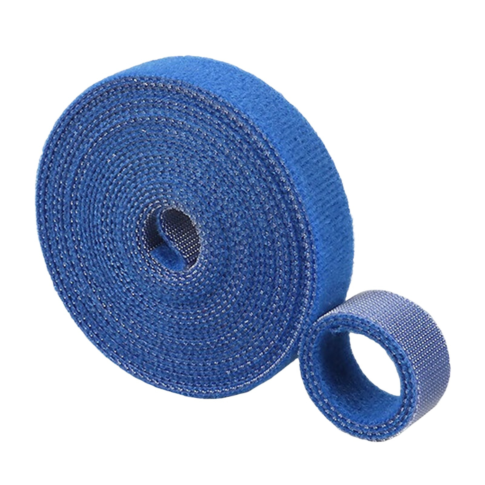 5M Cable Organizer DIY Cable Management Wire Winder Tape Earphone Mouse Cord Management Ties Protector Home School Office Use: Blue