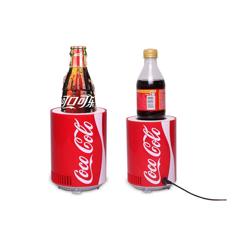 Mini usb Kühlschrank Kühler Heizung Cola Flasche Dual benutzen Heimat Schlafsaal DC 5V 12V Wagen Sekretariat Kühlschrank Computer Wein Kühler