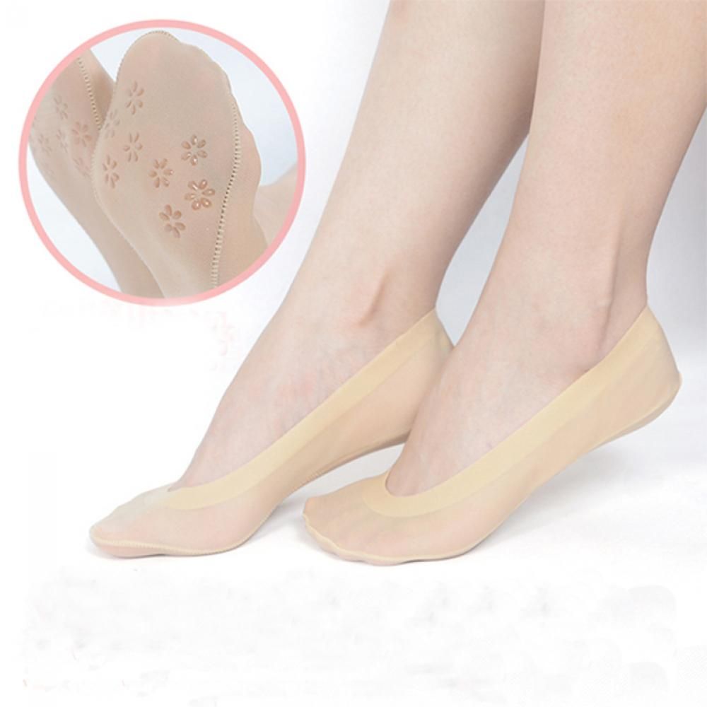 Women Cotton Antiskid Invisible Liner Low Cut Ice Stocking