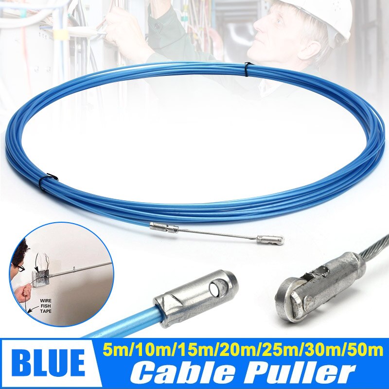 Electrician Tape Conduit Ducting Cable Puller Tools Wheel Pushing for Wiring Installation SUB