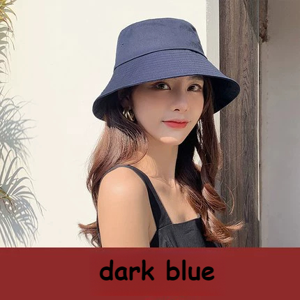 Sombrero de cubo de verano para mujer, ala ancha grande, algodón suave para exteriores, sombreros para el sol de Color sólido, gorra panamá plegable portátil para mujer/hombre: Lavanda