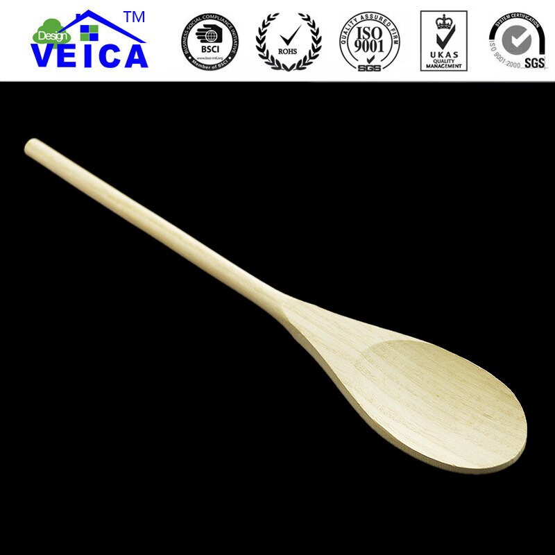 3 Stks/partij Natuurlijke Houten Spatel Salade Spatels Non-stick Pan Scoop Keuken Accessoires Koken Gereedschap
