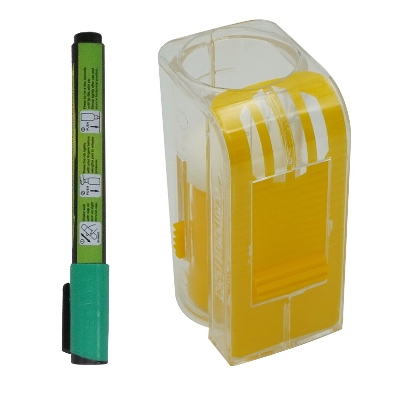 kit di pennarelli per apicoltura Ape regina re ricevitore marcatore bottiglia &amp; 8 colori penne per marcatura apicoltura uso strumento per apicoltore 1impostato: verde