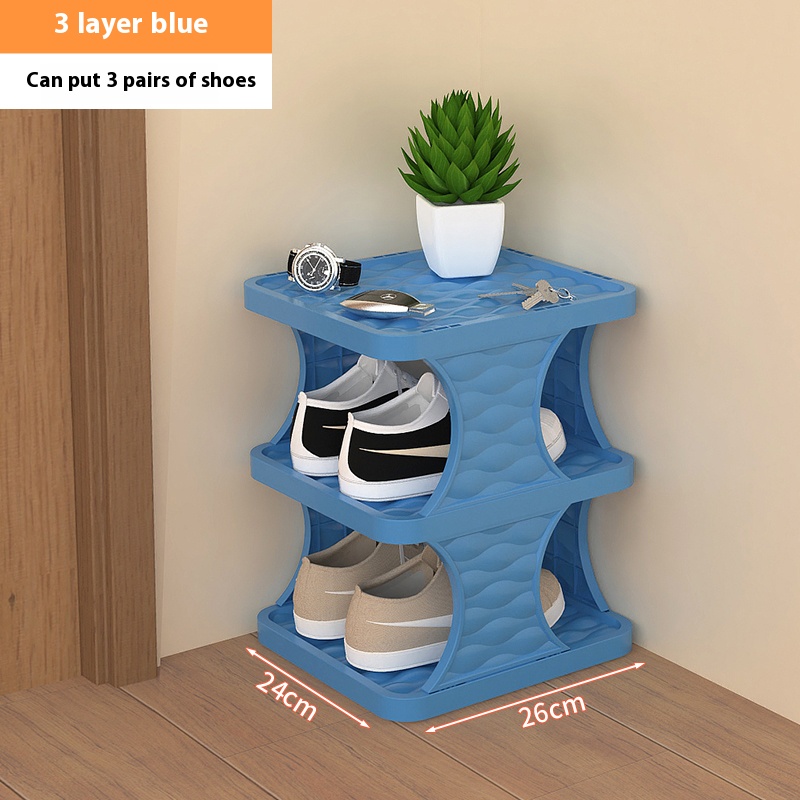 Multi Layer Eenvoudige Schoenen Plank Organizer Kleur Kast Schoenen Rekken Huishoudelijk Rek Afneembare Schoenenrekken Voor Slaapkamer